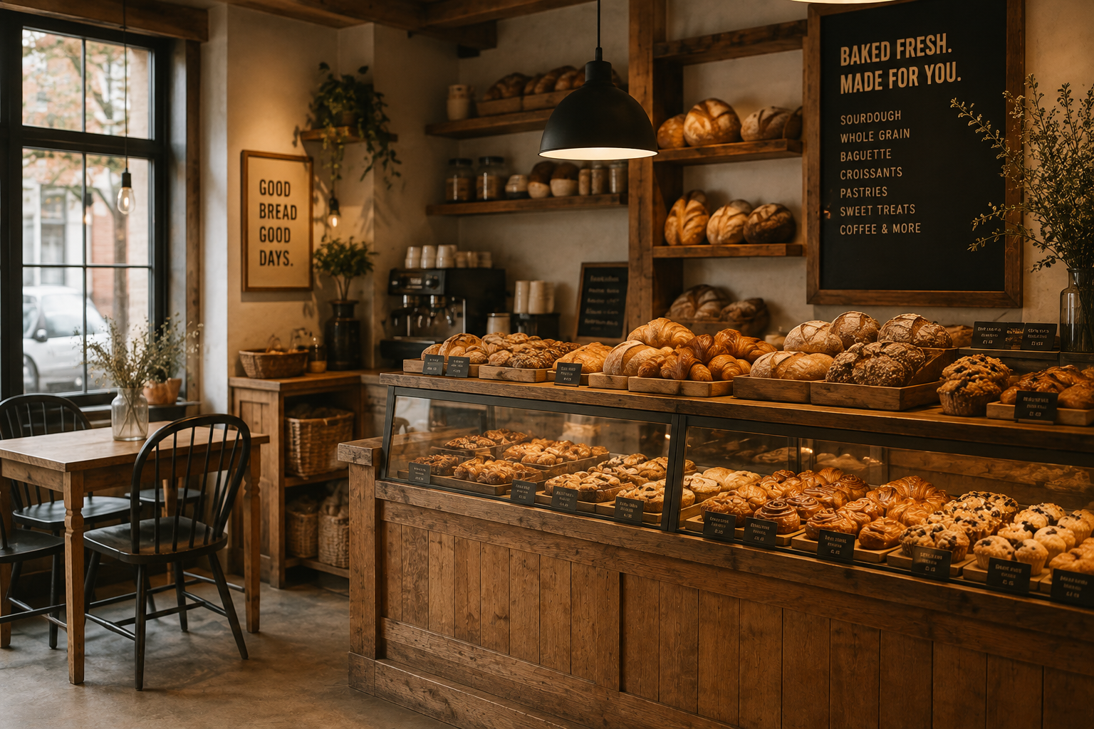 Morning prep in the WALNUT Bakery kitchen